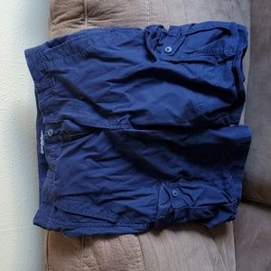Men's blue cargo shorts by Goodfellow